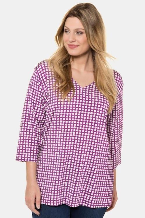 Nieuw roze slinky shirt met dot dessin Ulla Popken mt 50 52, Kleding | Dames, Grote Maten, Nieuw, Shirt of Top, Roze, Ophalen of Verzenden