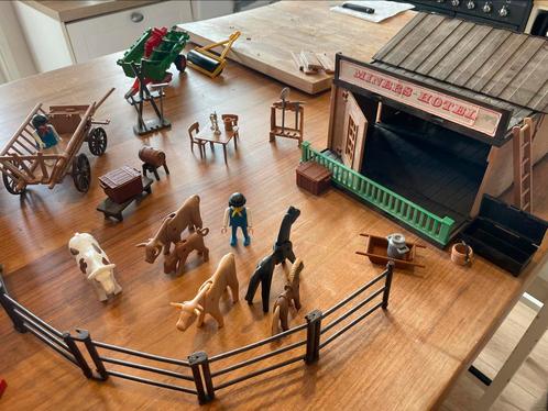 Oude playmobil ranch, Verzamelen, Speelgoed, Gebruikt, Ophalen