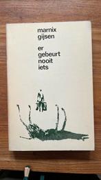 Er gebeurt nooit iets. Marnix Gijzen., Ophalen of Verzenden, Zo goed als nieuw, Nederland