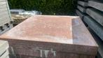 3 stuks Oud Hollandse tegels 120x120x12 Roodbruin, Ophalen, Zo goed als nieuw, 10 m² of meer, Beton