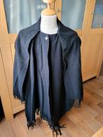 Wollen jas cape damo donna met sjaal, Kleding | Dames, Jassen | Winter, Ophalen of Verzenden, Zo goed als nieuw, Maat 46/48 (XL) of groter