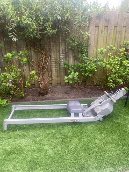 Roeitrainer TUNTURI R30, Sport en Fitness, Fitnessapparatuur, Gebruikt, Roeitrainer, Armen, Benen, Borst, Buik, Rug, Metaal, Ophalen