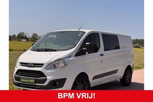 Ford Transit Custom 290 2.0 TDCI L2H1 Trend DC *Airco*Trekha, Auto's, Bestelauto's, Bedrijf, Te koop, ABS, Airbags, Airconditioning