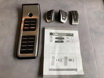 Originele RVS sportpedalen en voetsteun Audi A4 en A5 beschikbaar voor biedingen