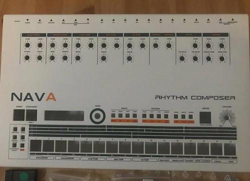 E-Licktronic Nava 9090 analoge exacte TR909 kloon, Muziek en Instrumenten, Drumcomputers, Zo goed als nieuw, Roland, Ophalen of Verzenden