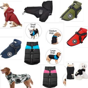LEEGVERKOOP! tot 70% korting! Hondenjas, honden jassen beschikbaar voor biedingen