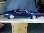 1:18 Ford Torino Talladega 1969 blauw 60 z doos, Nieuw, Ophalen of Verzenden