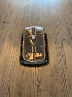 Art Deco Persglazen Kaasstolp, Ophalen of Verzenden