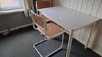 Eetkamerstoelen 2 stuks, Huis en Inrichting, Stoelen, Ophalen, Gebruikt, Wit, Twee