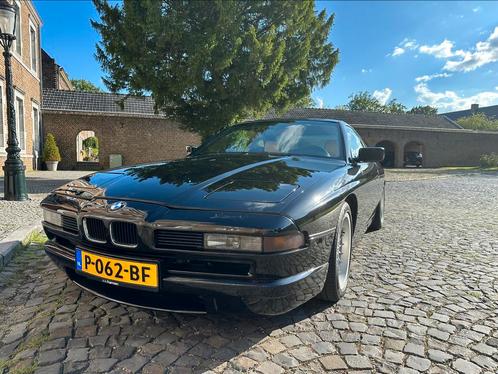 BMW E31 850i Zwart - 17” Alpina - top staat, Auto's, BMW, Particulier, 8-Serie, ABS, Airbags, Airconditioning, Boordcomputer, Centrale vergrendeling