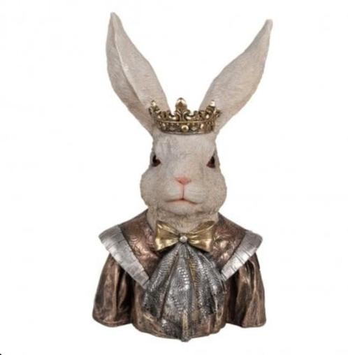 Mooie haas clayre en eef 40 cm, Diversen, Pasen, Zo goed als nieuw, Ophalen of Verzenden