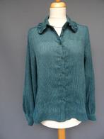 COTTON CLUB maat M, petrol blouse., Kleding | Dames, Blouses en Tunieken, Maat 38/40 (M), Blauw, Ophalen of Verzenden, Zo goed als nieuw