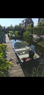 Aluminium boot met 5 pk buitenboordmotor, Watersport en Boten, Ophalen, Aluminium, Zo goed als nieuw, Minder dan 10 pk