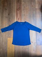 Esprit shirt met kanten mouwen maat S/M, Blauw, Ophalen of Verzenden, Zo goed als nieuw, Lange mouw