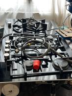 Gaskookplaat 90 cm en afzuigkap, Witgoed en Apparatuur, Fornuizen, 60 cm of meer, Ophalen of Verzenden, Inbouw, Gas