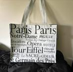Tas kunststof lakachtig, Verzenden, Gebruikt, Wit, Shopper