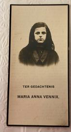 Maria Anna Vennix Groningen 1913 Eindhoven 1929, Ophalen of Verzenden, Bidprentje