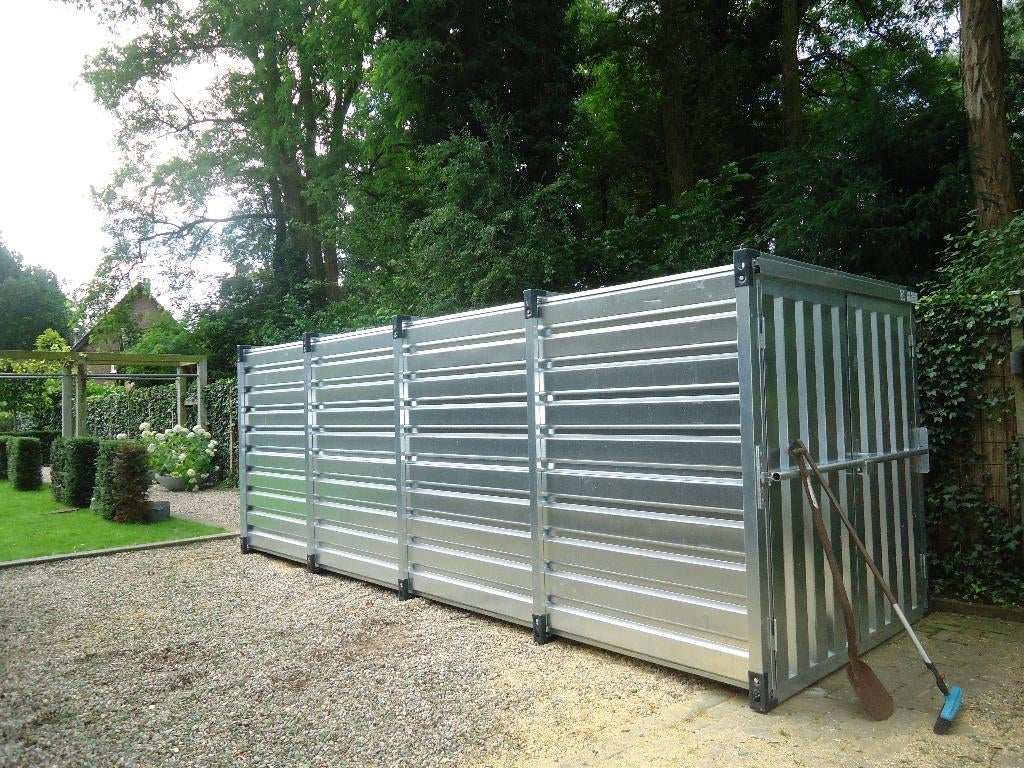 tuinhuis/tuinberging/container/snelbouwcontainer/kovobel, Tuin en Terras, Tuinhuizen, Nieuw, Overige typen, Metaal, 250 tot 500 cm