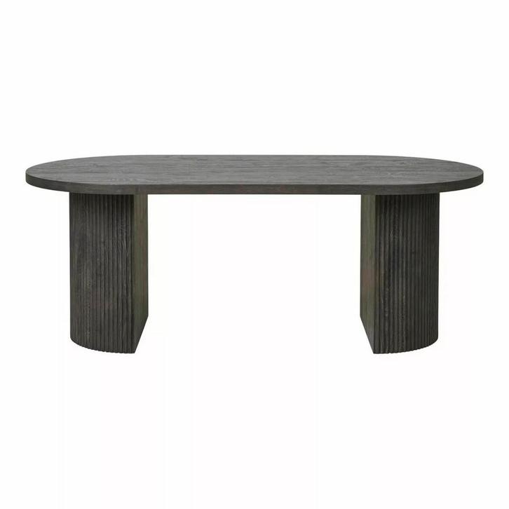Boavista Salontafel Ovaal Donkerbruin 120cm, Huis en Inrichting, Tafels | Eettafels, Nieuw, 50 tot 100 cm, Ovaal, Overige houtsoorten