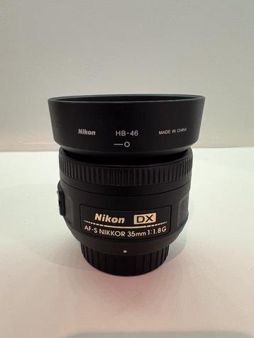 Nikon AF-S DX 35mm f/1.8G portretlens beschikbaar voor biedingen