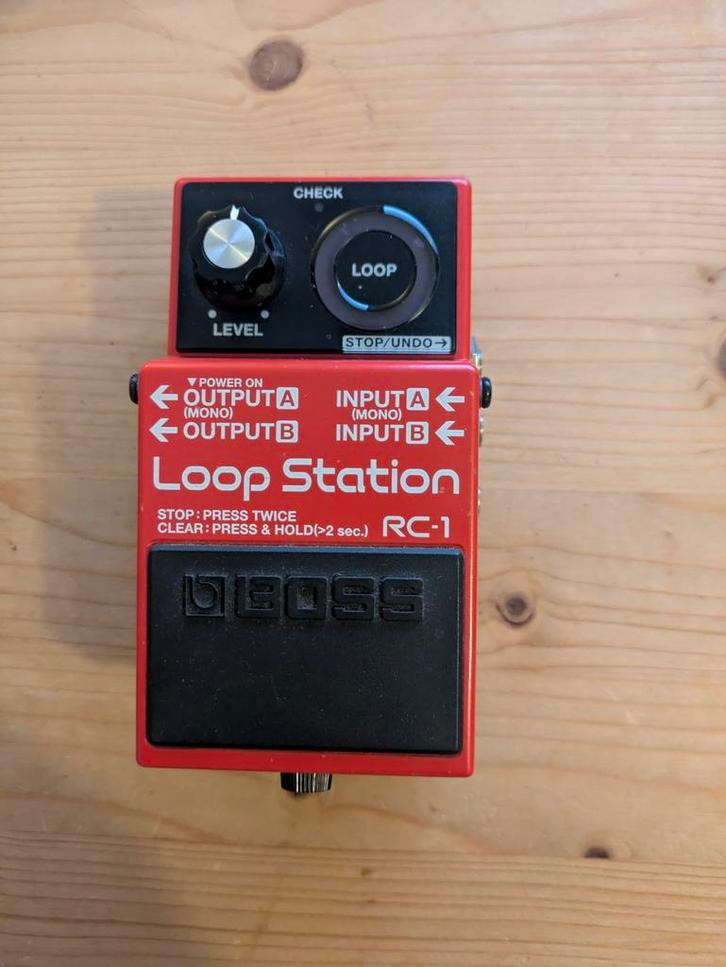 Boss RC-1 Loop Station, Muziek en Instrumenten, Effecten, Zo goed als nieuw, Overige typen, Ophalen of Verzenden