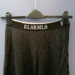 Elias RUmelis maxi rok donker grijs, iets wollig mt S 36421, ., Zo goed als nieuw, Elias RUmelis, Maat 36 (S)