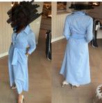 Prachtige trenchcoat jurk van Deb’s elegance, Maat 42/44 (L), Nieuw, Deb’s casual elegance, Onder de knie