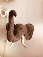 Vilten olifant hoofd kop decoratie jungle kamer, Kinderen en Baby's, Kinderkamer | Inrichting en Decoratie, Ophalen, Zo goed als nieuw