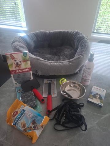 Compleet pakket voor een puppy beschikbaar voor biedingen