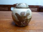 Vintage emaille op koper deksel pot, Antiek en Kunst, Antiek | Emaille, Ophalen of Verzenden