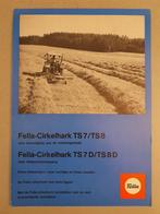 Tractor folder Fella cirkelhark TS 7/TS 8, Folder, Ophalen of Verzenden, Zo goed als nieuw