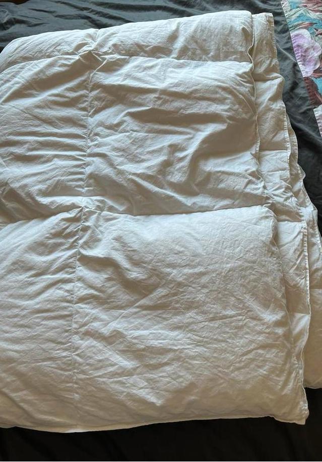 Ikea Mysa Astrid 4 seizonen donsdekbed 150x200 ZGAN, Huis en Inrichting, Slaapkamer | Beddengoed, Zo goed als nieuw, Deken of Dekbed