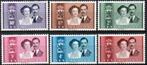 Luxemburg 1953 - Yvert 465-470- Prinselijk Huwelijk, Postzegels en Munten, Ophalen of Verzenden, Luxemburg, Postfris
