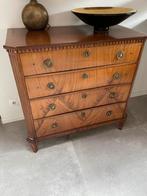 Biedermeier Commode Mahoniehout - Prachtstuk!, Huis en Inrichting, Kasten | Dressoirs, Ophalen, Gebruikt, 50 tot 100 cm, Met lade(s)