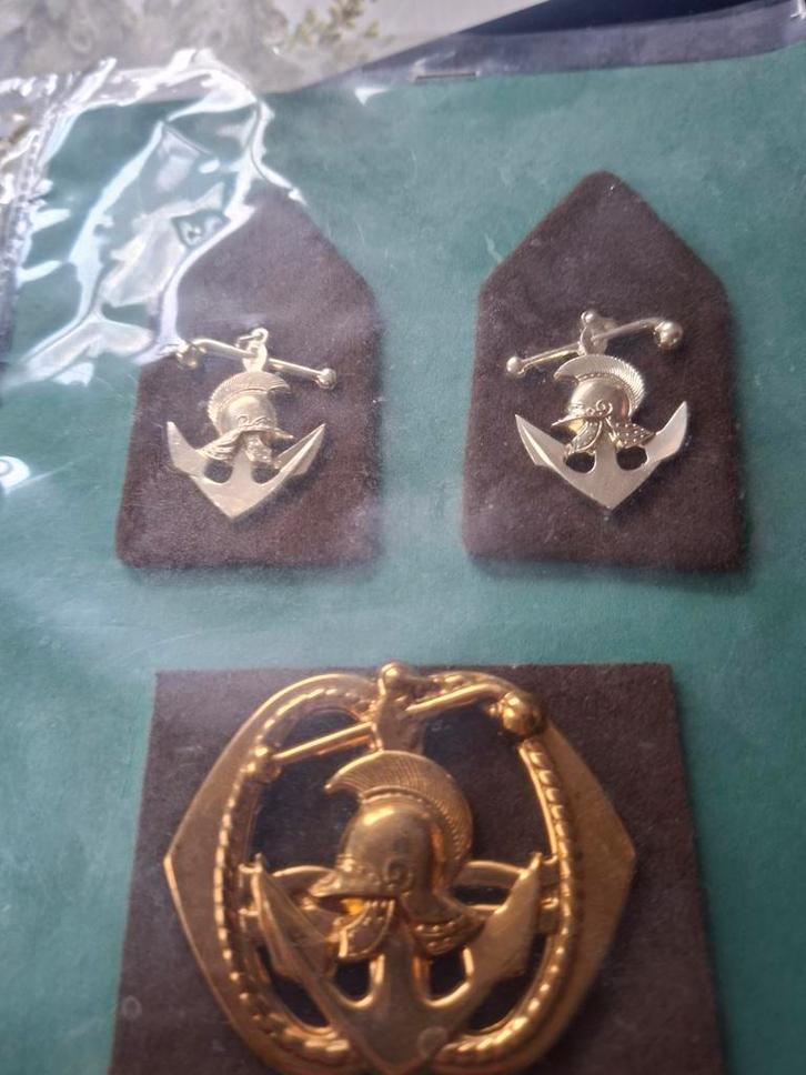 Marine Emblemen en Rangonderscheidingstekens, Verzamelen, Militaria | Algemeen, Marine, Embleem of Badge, Nederland, Ophalen of Verzenden