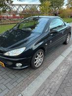 Peugeot 206 CC, zwart Roland Garros, Cabriolet, 1600 cc, Leder en Stof, Zwart