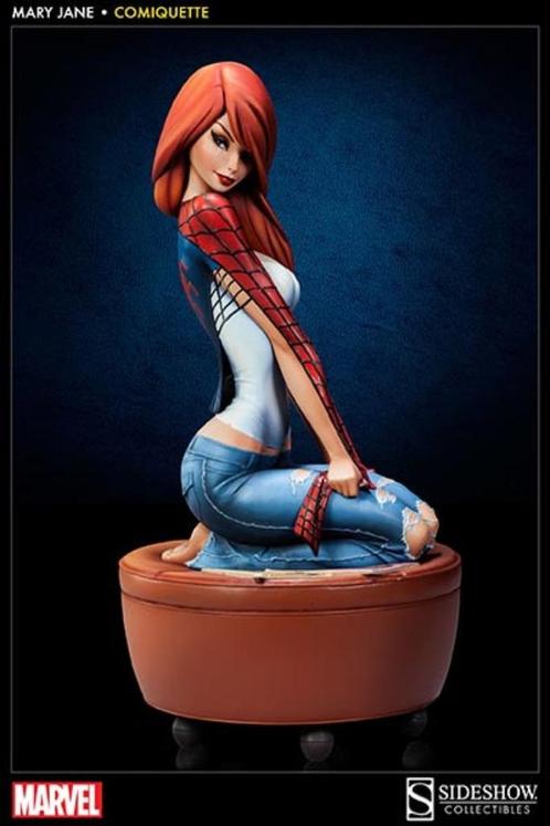 Sideshow Mary Jane J. Scott Campbell Spider-Man Collection, Verzamelen, Stripfiguren, Zo goed als nieuw, Beeldje of Figuurtje
