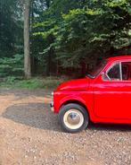 Fiat 500f 650cc 1966 Rood, 400 kg, 4 stoelen, Bruin, Handgeschakeld