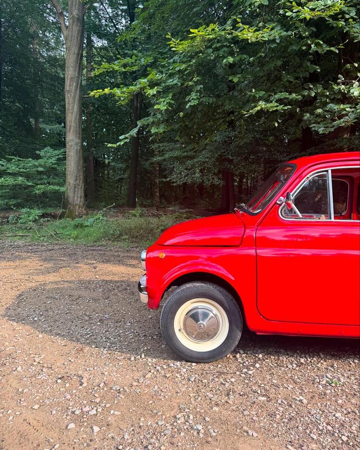Fiat 500f 650cc 1966 Rood, Auto's, Fiat, Particulier, Benzine, Hatchback, Handgeschakeld, Geïmporteerd, Rood, Bruin, Ophalen
