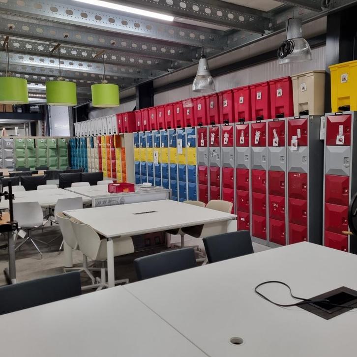 Diverse kantoortafels, tafels, vergadertafels, kantinetafels, Huis en Inrichting, Tafelonderdelen, Gebruikt, 200 cm of meer, 50 tot 100 cm