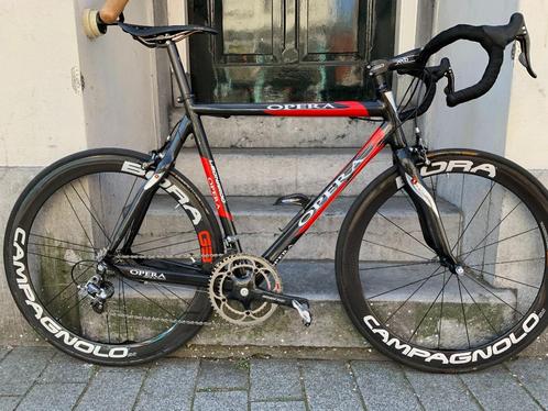 Opera Leonardo (By Pinarello) Campa Record Titanium Bora, Fietsen en Brommers, Fietsen | Racefietsen, Zo goed als nieuw, Heren