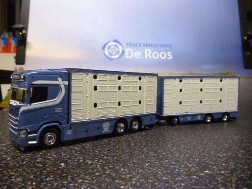 Tekno Scania veecombi Bruhlmann, Hobby en Vrije tijd, Modelauto's | 1:50, Nieuw, Bus of Vrachtwagen, Tekno, Verzenden