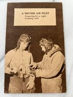 Ww1: wo1: ak britse piloten preparing bombing raid, Verzamelen, Militaria | Algemeen, Ophalen of Verzenden, Landmacht, Engeland