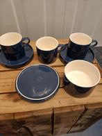 Melitta kobalt blauw kop en schotels, Ophalen of Verzenden