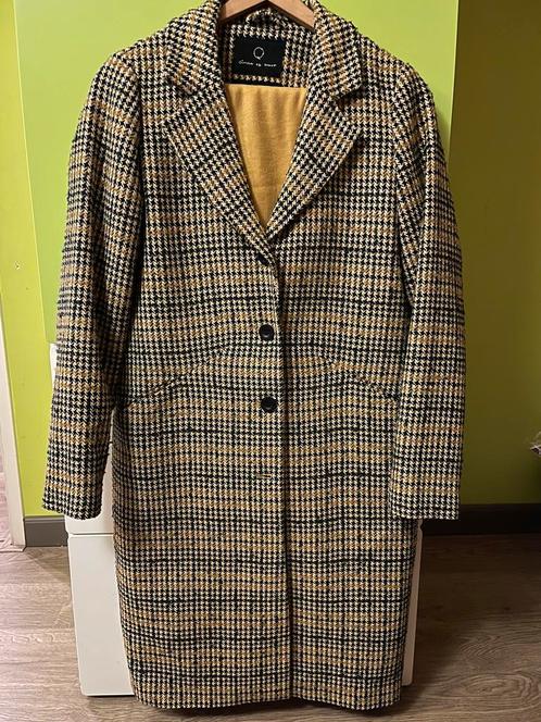 Mantel van Circle of trust, maat S, 5% wol, met sjaal, Kleding | Dames, Jassen | Zomer, Zo goed als nieuw, Maat 36 (S), Overige kleuren