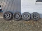 Winterbanden op stalen velg 15 inch, Auto-onderdelen, Banden en Velgen, Ophalen, 15 inch, Banden en Velgen, 185 mm