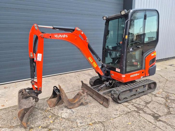 Kubota KX019-4 Minigraver Graafmachine (bj 2018), Zakelijke goederen, Machines en Bouw | Kranen en Graafmachines, Graafmachine