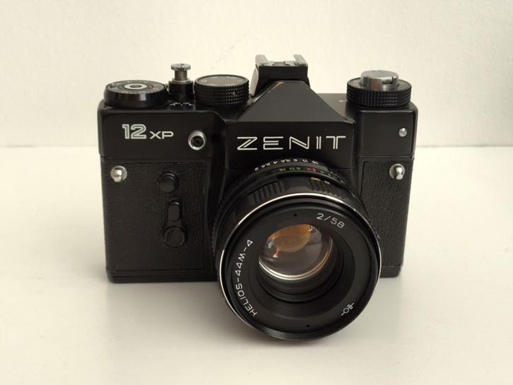 Mooie Zenit 12XP + Helios 44M-4 in goede staat, M42, Audio, Tv en Foto, Fotocamera's Analoog, Gebruikt, Spiegelreflex, Overige Merken