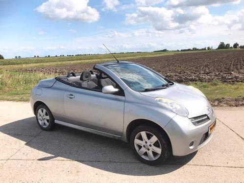 Nissan Micra 1.4 C+C 2006 Grijs, Auto's, Nissan, Bedrijf, Micra, Elektrische ramen, Radio, Benzine, D, Cabriolet, Handgeschakeld