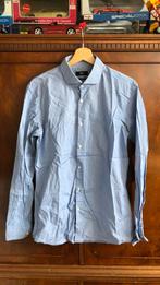 Boss overhemd 40 slim fit, BOSS, Blauw, Zo goed als nieuw, Halswijdte 39/40 (M)
